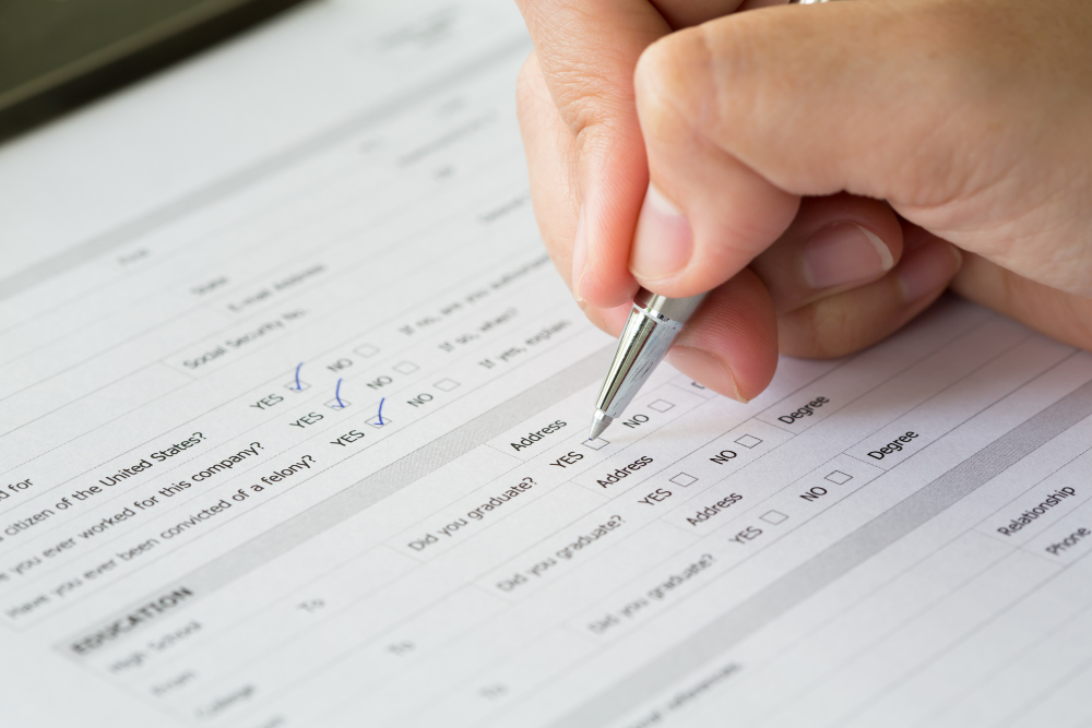 patient forms MI